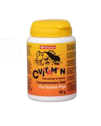 Diafarm C-vitamin pulver gnagere 50g