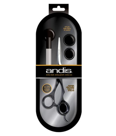 Andis Saks Pro rett Svart 15,5cm