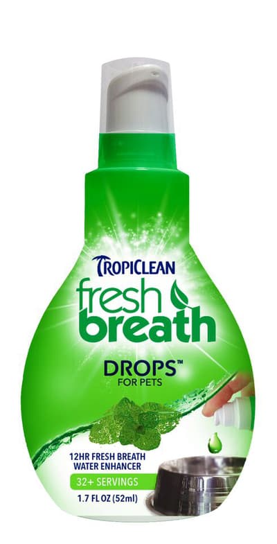 Tropiclean Display Fresh breath drops 65ml