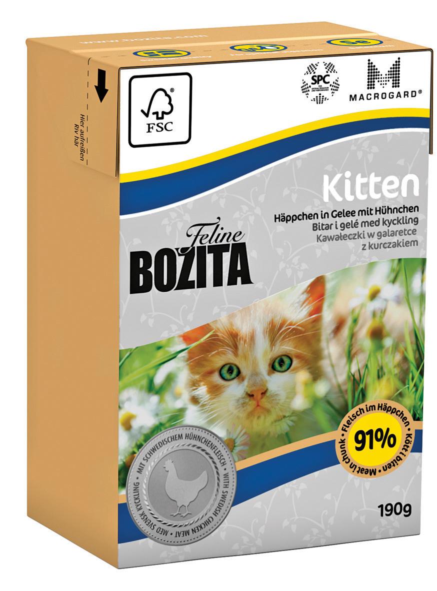 Bozita Blötmat Kitten 190g