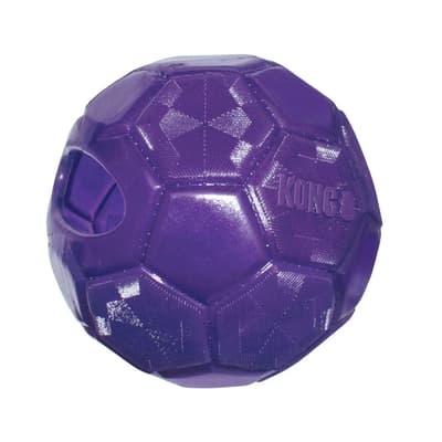 KONG Leke Flexball Blå L 15cm