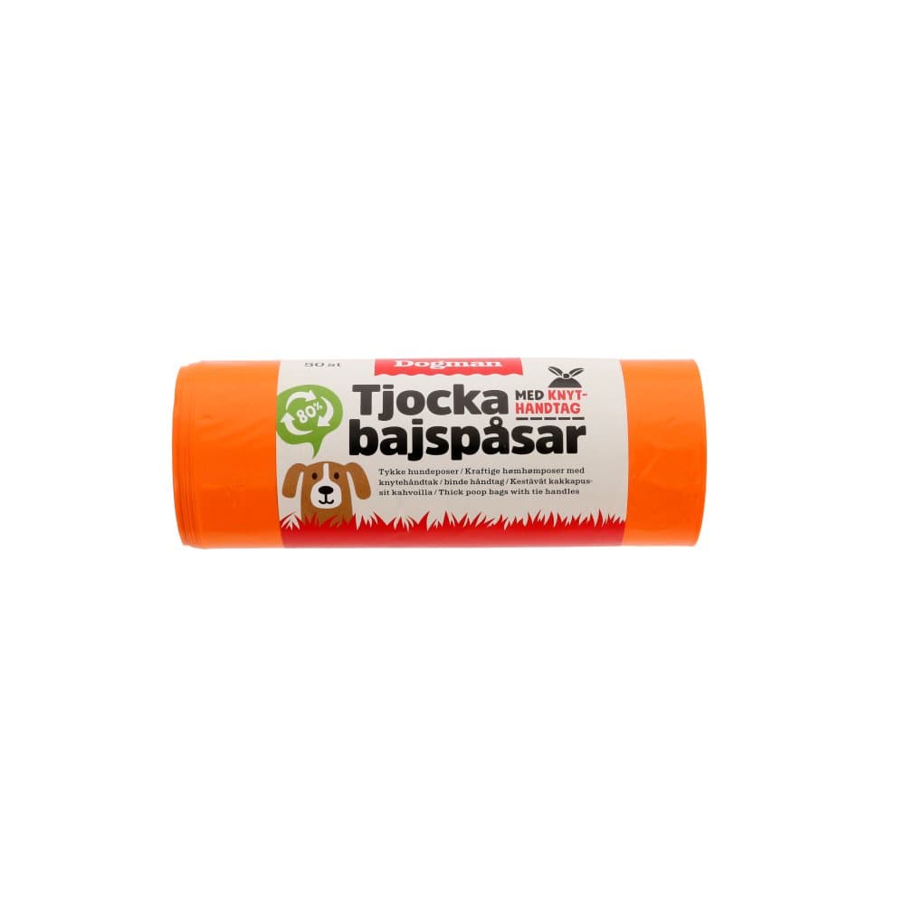 Dogman Bajspåsar m handtag 50p