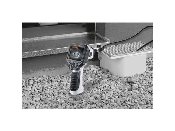 Laserliner ArcView Camera, 640 x 480 piksler, 67°, 9 mm, Flexible-Obedient-sonde, Sort, Hvit, 100 cm