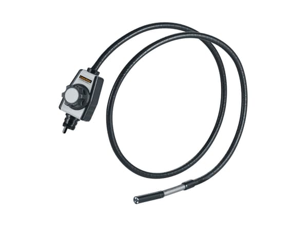 Laserliner ArcView Camera, 640 x 480 piksler, 67°, 9 mm, Flexible-Obedient-sonde, Sort, Hvit, 100 cm
