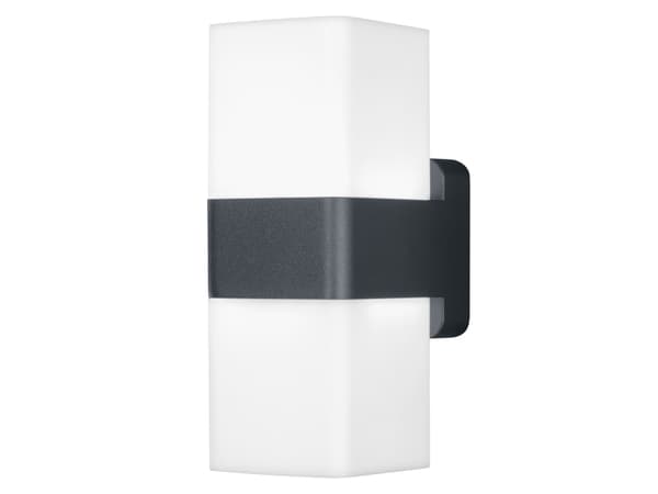 LEDVANCE 478077, Älykäs seinävalaisin, vaaleanharmaa, Wi-Fi, 3000 K, 950 lm, 315°