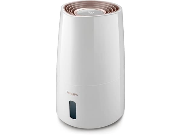 Philips 3000 series Ilmankostutin enintään 45 m2:n tilaan, Ruusukulta, Valkoinen, Muovi, 25 W, AC, 250 mm, 250 mm