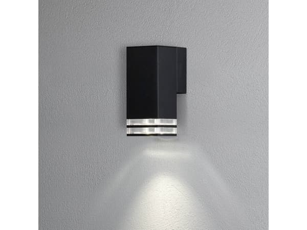 Konstsmide Pollux 411-750 Udendørs vægbelysning LED (RGB) GU10 7 W Sort