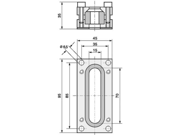 Lapp SKINDICHT FL 5, Aluminium, Aluminium, 1 stykker, 1,5 cm, IP68, -20 - 100 °C