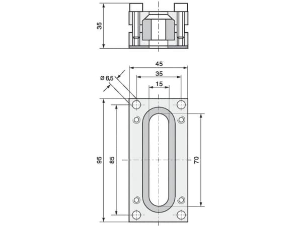 Lapp SKINDICHT FL 5, Aluminium, Aluminium, 1 stykker, 1,5 cm, IP68, -20 - 100 °C