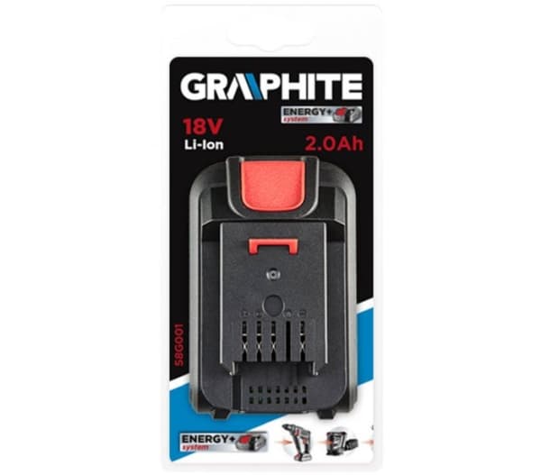 Graphite 58G001, Batteri, Litium-Ion (Li-Ion), 2 Ah, 18 V, Universal, Svart