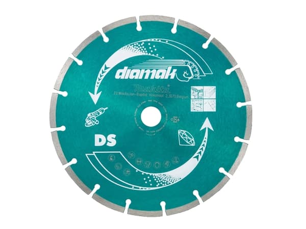 Makita D-61139, Muotoiltu timanttilaikan terä, 2,22 cm, 12,5 cm, 7 mm, 1 kpl