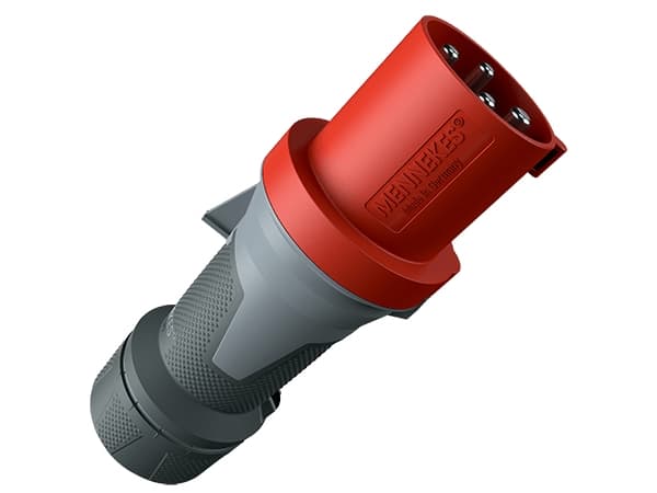 MENNEKES 13106, 63 A, 400 V, 50 - 60 Hz, 4P, 6 t, Lige