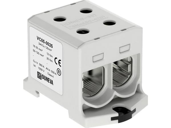 Ouneva Group VC05-0025 Fordelerblok Skruer Grå 1 stk