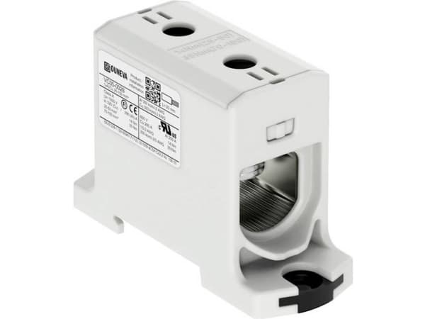 OTL-isoleret universal klemme aluminium/kobber 25-150 mm2 grå