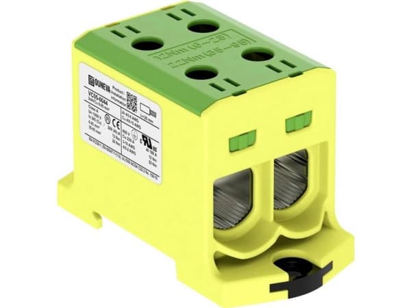 Ouneva Group VC05-0044 Fordelerblok Gulgrøn 1 stk