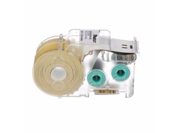 Panduit P1, Gul, Polyesteri,Polyolefiini, RoHS, 7,62 cm, 1,27 cm, 50 kpl