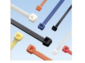 Panduit Cable Tie, 7.4"L (188mm), Standard, Nylon, White, 100pc, Nylon, Vit, 188 mm