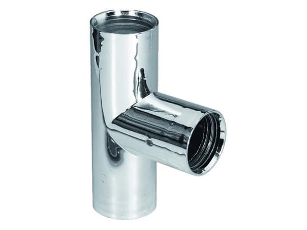 Purus grenrør 90° 32 mm forkromet PP / TPE Purus grenrør 90° 32 mm forkromet PP / TPE