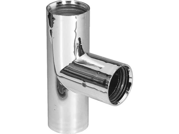 Purus grenrør 90° 32 mm forkromet PP / TPE Purus grenrør 90° 32 mm forkromet PP / TPE