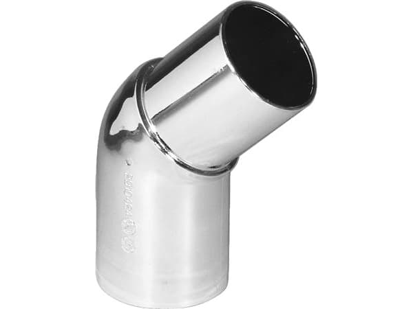 Purus vinkel 45° MN Krom - PURUS 32mm insats/spets PP