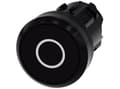 Miniatyrbild 5 av 5: Siemens 3SU1000-0AB10-0AD0 Tryckknapp (Ø x H) 29,5 mm x 29,5 mm IP66, IP67, IP69/IP69K 1 st