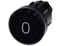 Miniatyrbild 1 av 5: Siemens 3SU1000-0AB10-0AD0 Tryckknapp (Ø x H) 29,5 mm x 29,5 mm IP66, IP67, IP69/IP69K 1 st