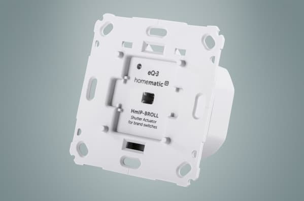 Homematic IP HmIP-BROLL, Sender, Hvit, 220 m, IP20, 0,2 W, 230 V