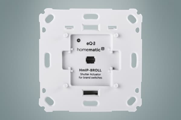 Homematic IP HmIP-BROLL, Sender, Hvit, 220 m, IP20, 0,2 W, 230 V