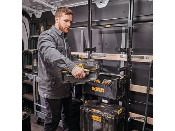 DeWALT DWST83342-1, Verktygslåda, Polykarbonat, Svart, Gul, 50 kg, 554 mm, 371 mm