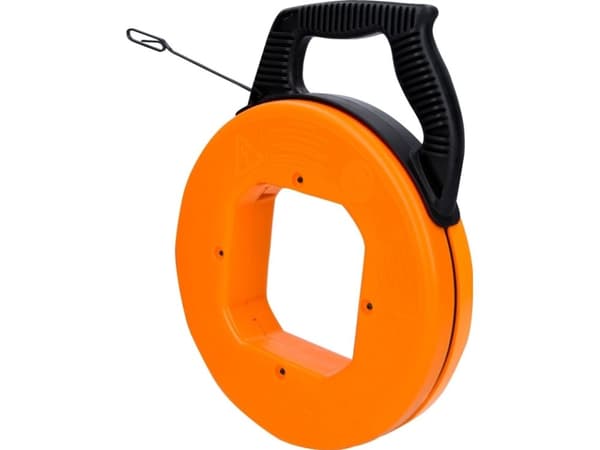 Kabel trycklina i trumma, stål 15m Truper 17751
