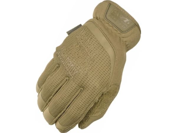 Mechanix Wear Gloves Mechanix FastFit® Coyote, størrelse 11/XL. Rynket mansjett, 0,6 mm kunstskinn, TrekDry®, berøringsskjermteknologi
