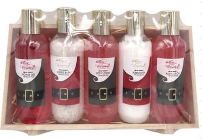 Victoria's Design Julesæt Brusersæbe / Lotion / Duftlys