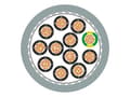 Pikkukuva 2 / 5: LAPP 1026767-100 Peräketjujohto ÖLFLEX® CHAIN 809 CY 2 x 1 mm² Harmaa 100 m
