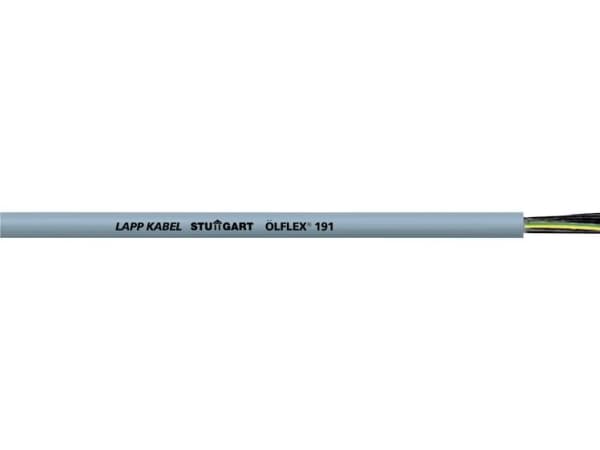 LAPP ÖLFLEX® CLASSIC 191 Styreledning 4 G 1 mm² Grå 11114-75 75 m