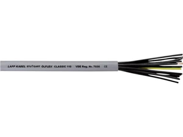 LAPP ÖLFLEX® CLASSIC 110 Styreledning 7 x 0,75 mm² Grå 1119807-50 50 m