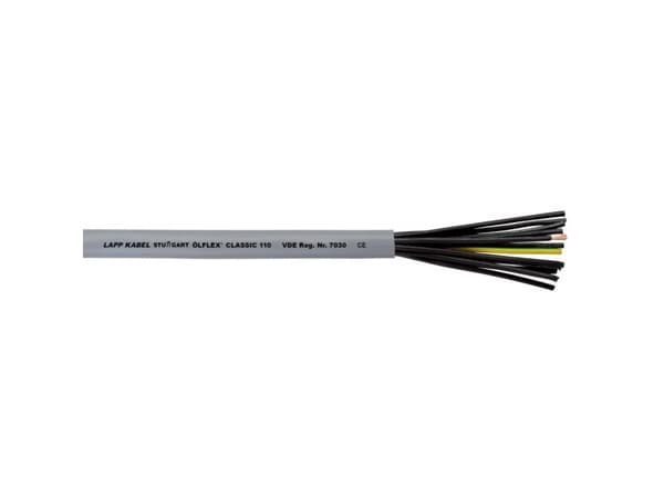LAPP ÖLFLEX® CLASSIC 110 Ohjauskaapeli 25 G 0,75 mm² Harmaa 1119125-50 50 m