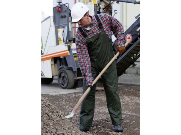 L+D Upixx 4063-L Regn bib PUPlus Størrelse: L Oliven