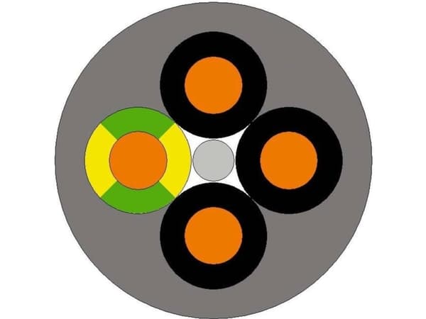 LAPP ÖLFLEX® CLASSIC 110 Styreledning 9 G 0,75 mm² Grå 1119109-100 100 m