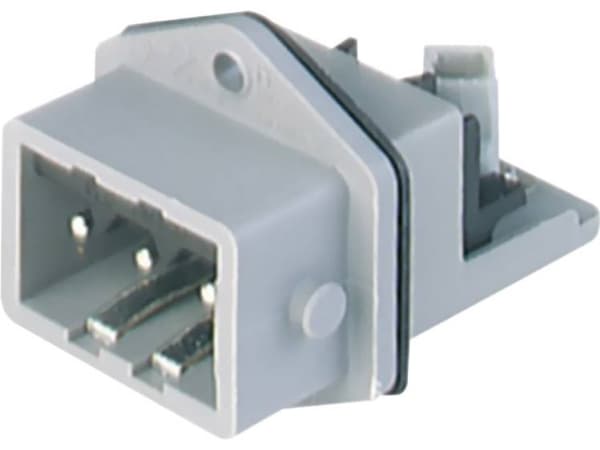 Hirschmann 932 145-106-1 Strømstik STASEI Stik, indbygning lodret Samlet poltal: 3 + PE 16 A Grå 1 stk