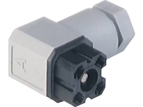 Hirschmann G 30 W 3 F 932 186-100-1 Svart Stolpar:3 + PE Innehåll: 1 st