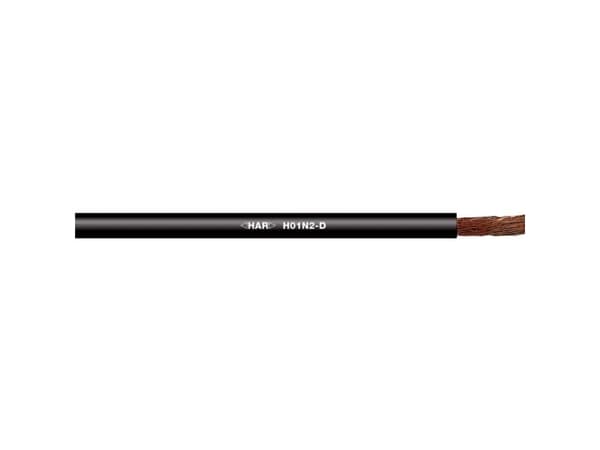 LAPP 2210701-50 Svejsekabel H01N2-D 1 x 25 mm² Sort 50 m