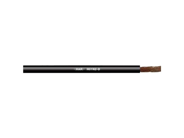 LAPP 2210701-50 Svejsekabel H01N2-D 1 x 25 mm² Sort 50 m