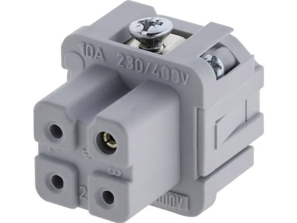Amphenol C146 10b003 002 4-1 Socket Insert Heavy|Mate® C146 Total Poles 3
