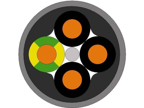LAPP ÖLFLEX® SMART 108 Styreledning 3 x 0,50 mm² Grå 17530099-100 100 m