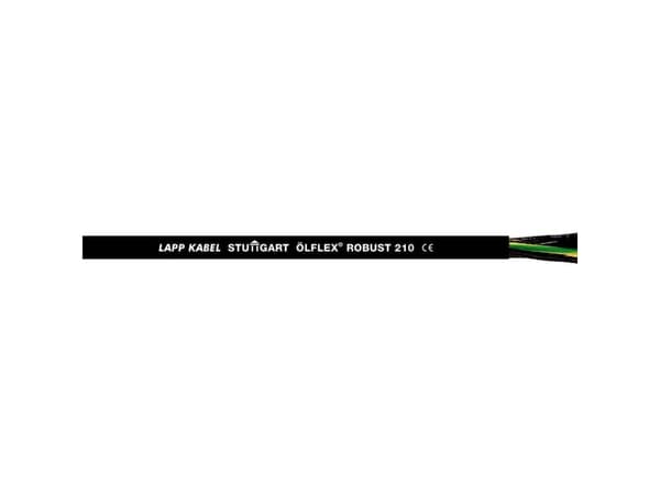 LAPP ÖLFLEX® ROBUST 210 Ohjauskaapeli 5 G 0,50 mm² Musta 21885-500 500 m