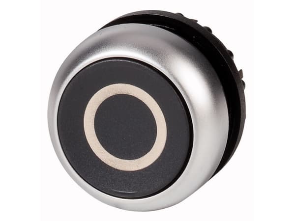 Eaton 216609-BK M22-D-S-X0 Tryckknapp svart 1 st