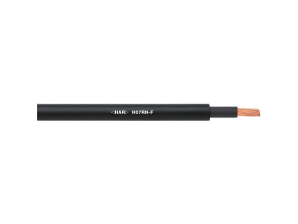 LAPP 1600194-100 Tilslutningskabel H07RN-F 1 x 10 mm² Sort 100 m