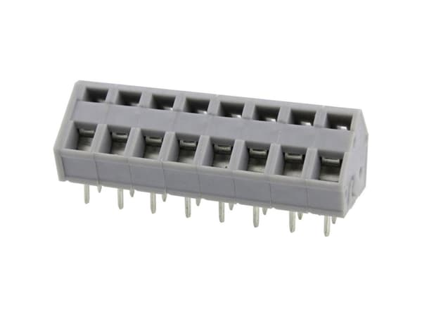 Degson Dg245-5.0-12p-11-00ah Spring Terminal Block 3.31 Mm² Number Of Pins 12 Gray 1 Pcs