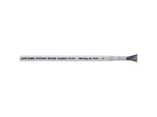 Lapp ÖLFLEX 1135207, 100 m, Kopper, Gjennomsiktig, Hvit, Fortinnet kobber, PVC, 113,3 kg/km