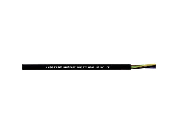 LAPP ÖLFLEX® HEAT 105 MC Högtemperaturkabel 7 G 1 mm² Svart 26010-50 50 m